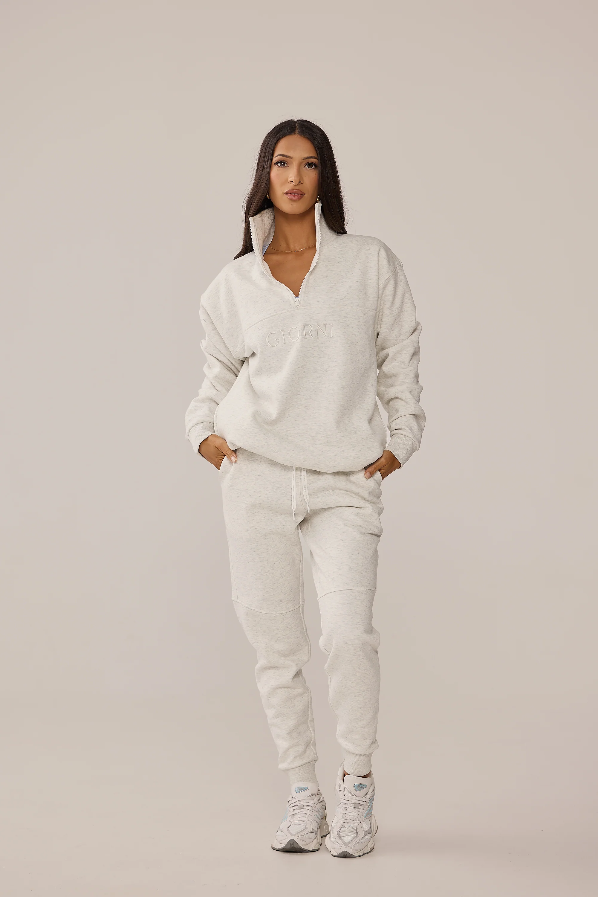 ARCHIE JOGGER - WHITE MARLE - Image 6