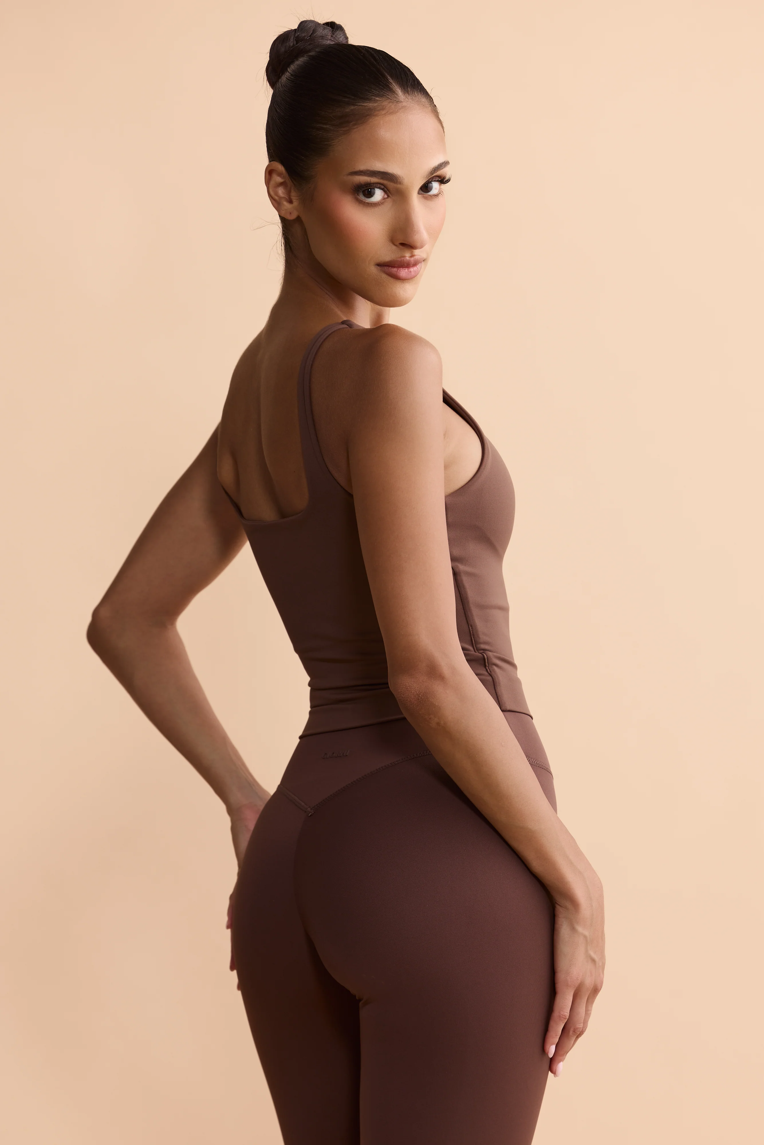 ARIA REVERSIBLE TANK - CHOCOLATE - Image 7