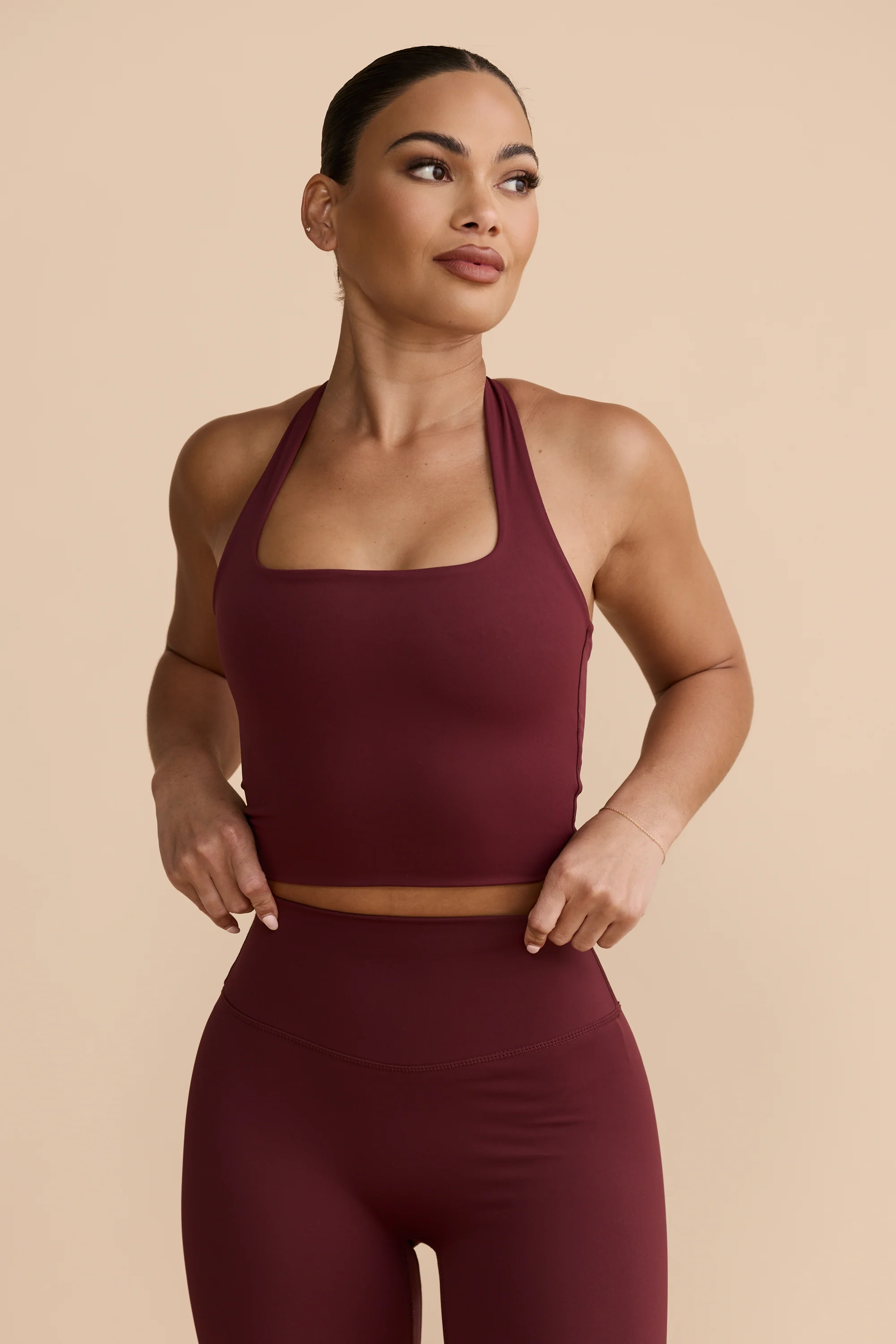 ELLE TANK - MERLOT - Image 4