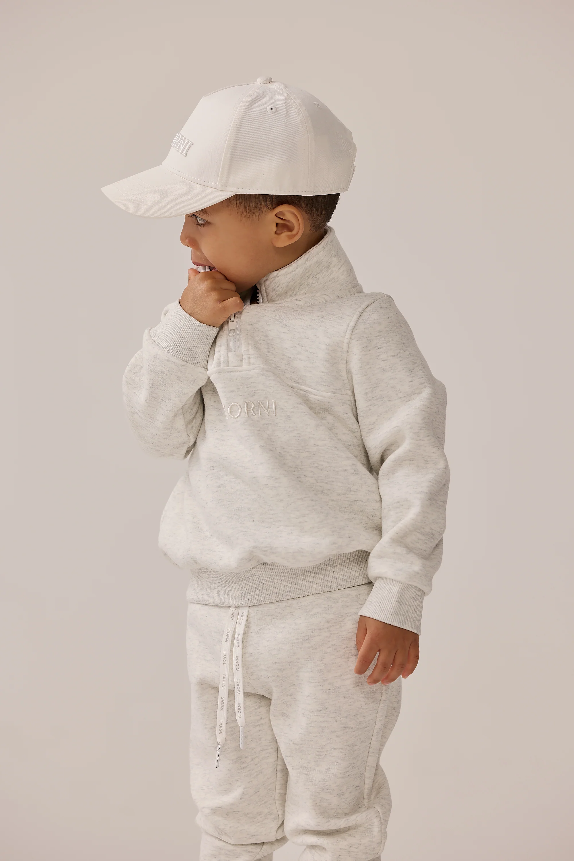 OLIVER JUMPER - WHITE MARLE - Image 3