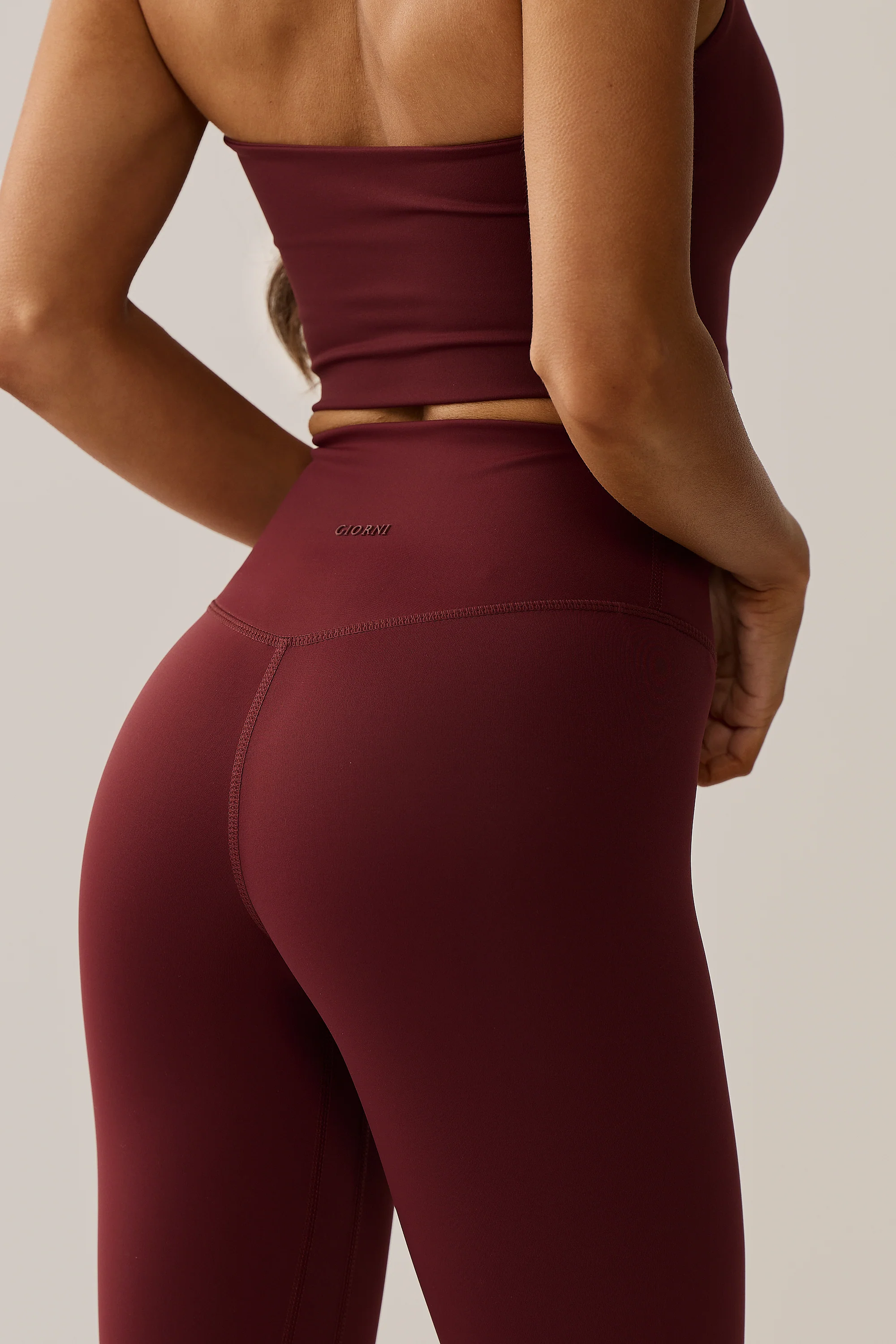 SCULPT LEGGING - MERLOT - Image 4